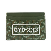 ≪Brand new≫ GOYARD 2025 Limi≪新品≫正規品 GOYARD ゴヤール 2025年限定 カードケース SAINT SULPICE サンシュルピス パスケース 名刺入れ カーキ マーカージュ GYD 箱 リボン ラッピング