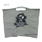  ≪ 新品 ≫ボールアンドチェーン スヌーピー トートバッグ ジョークール グレー L エコ ピーナッツ ≪Brand new≫Ball&Chain Edition Snoopy JOECOOL ToteBag Gray L Eco Peanuts
