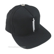 《新品》CHROMEHEARTS クロムハーツ RS ベースボール キャップ 帽子 ブラック 黒 ショッパー 正規品≪Brand new≫Chrome Hearts Chrome Hearts RS Baseball Cap Black Shopping hat black Authentic