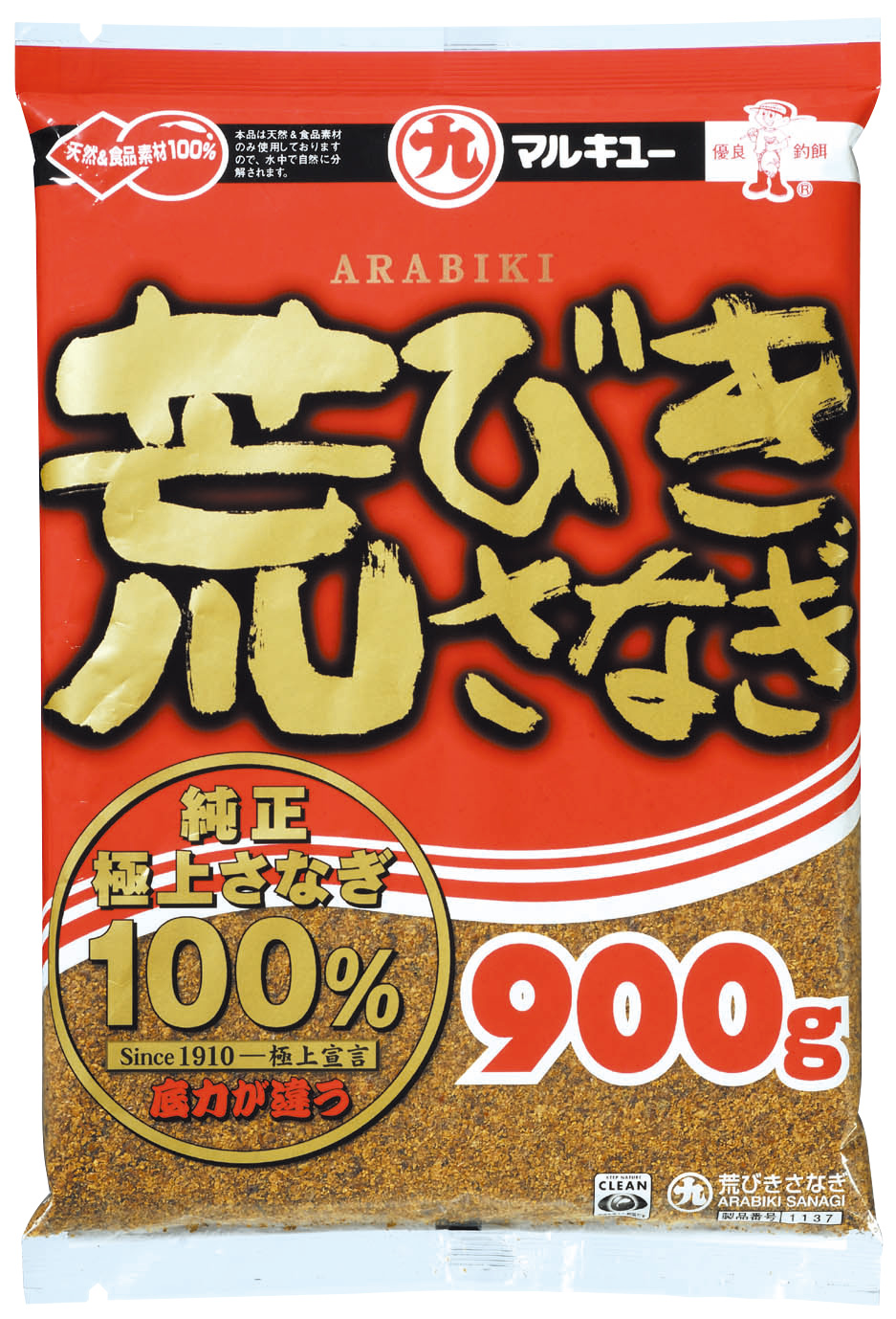 配合エサ　マルキュー　荒びきさなぎ　011376