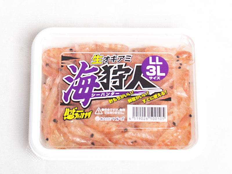 冷凍エサ　マルゴ　海狩人（シーハンター）　３Ｌ　生オキアミ　500105