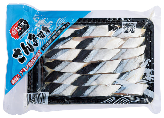 冷凍エサ　ヒロキュー　韋駄天　さんま切身　刺し餌　032890