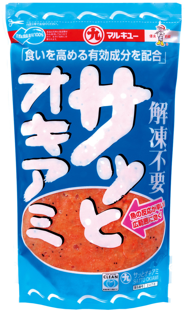 配合エサ　マルキュー　サッとオキアミ　024703