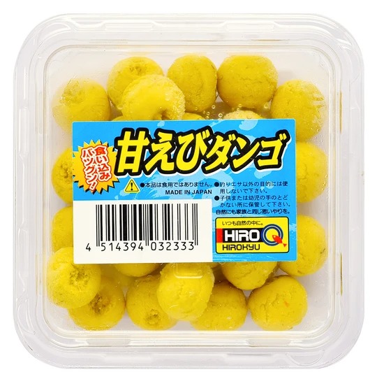 冷凍エサ ヒロキュー 甘えびダンゴ 練り餌 ツケエサ 032333