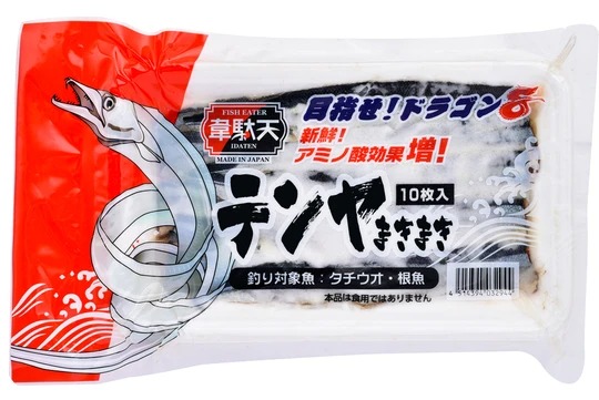 冷凍エサ　ヒロキュー　韋駄天　テンヤマキマキ（10枚）　032944