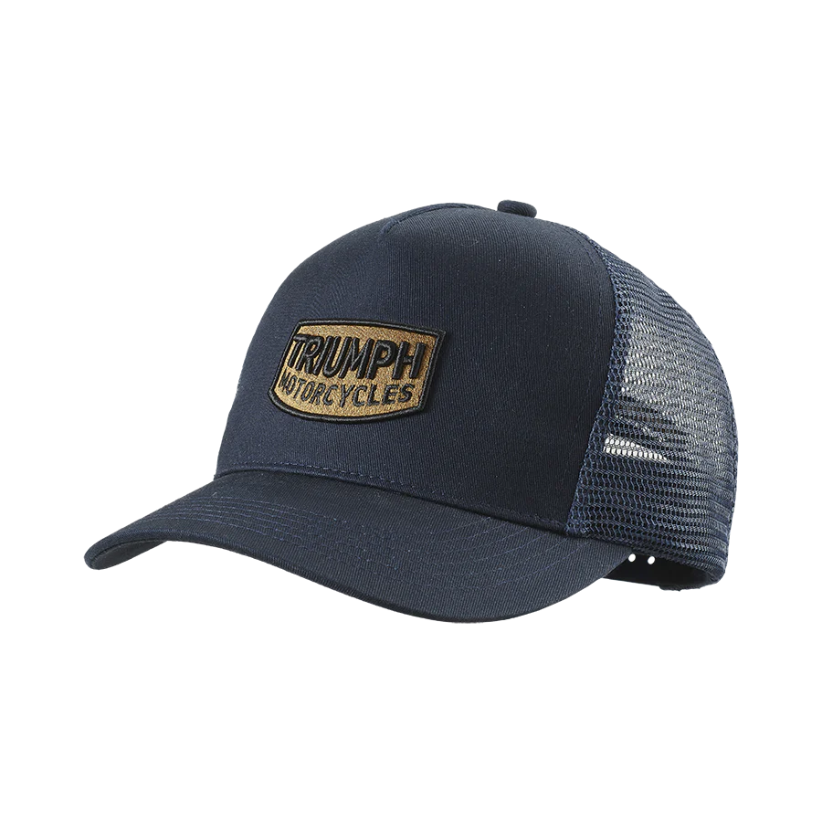 トライアンフメッシュキャップ：DUDE CAP - NAVY