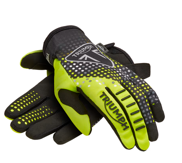 トライアンフオフロードグローブ：ROLLER MX GLOVE　FLURO / BLACK