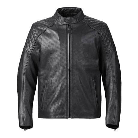 トライアンフレザージャケット：BRADDAN AIR JACKET BLACK