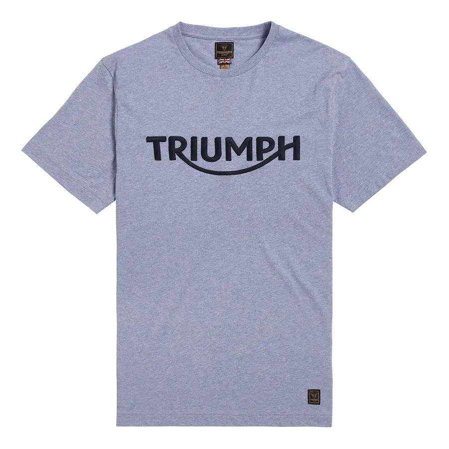 トライアンフＴシャツ：BAMBURGH T-SHIRT BLUE MARL