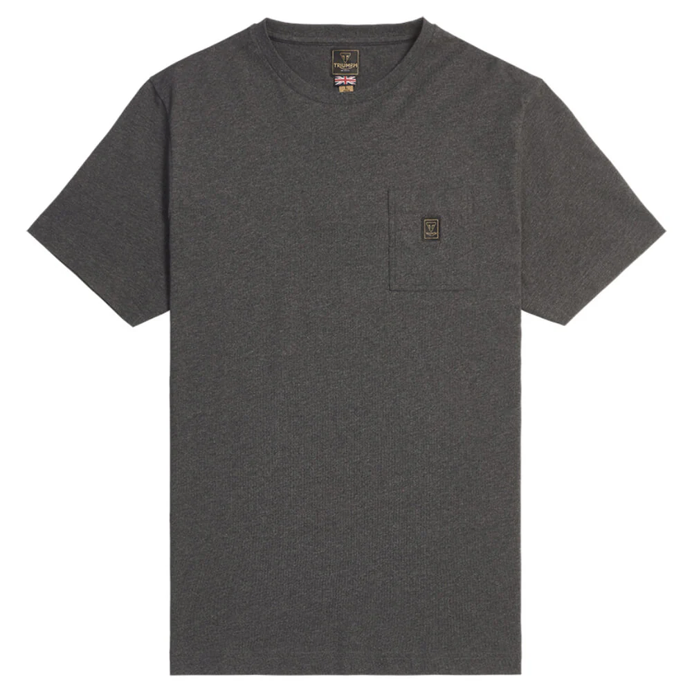 トライアンフＴシャツ：DITCHLING T-SHIRT BLACK MARL