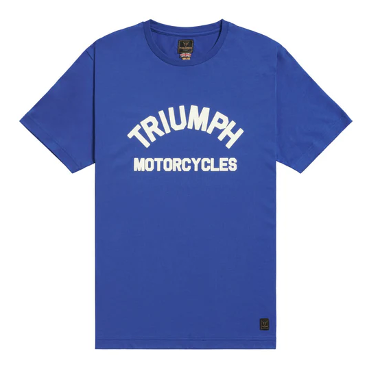 トライアンフＴシャツ：BURNHAM T-SHIRT BLUE
