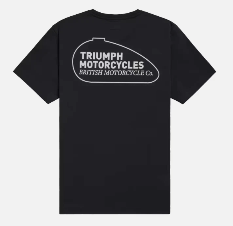 トライアンフＴシャツ：REFUEL T-SHIRT  BLACK