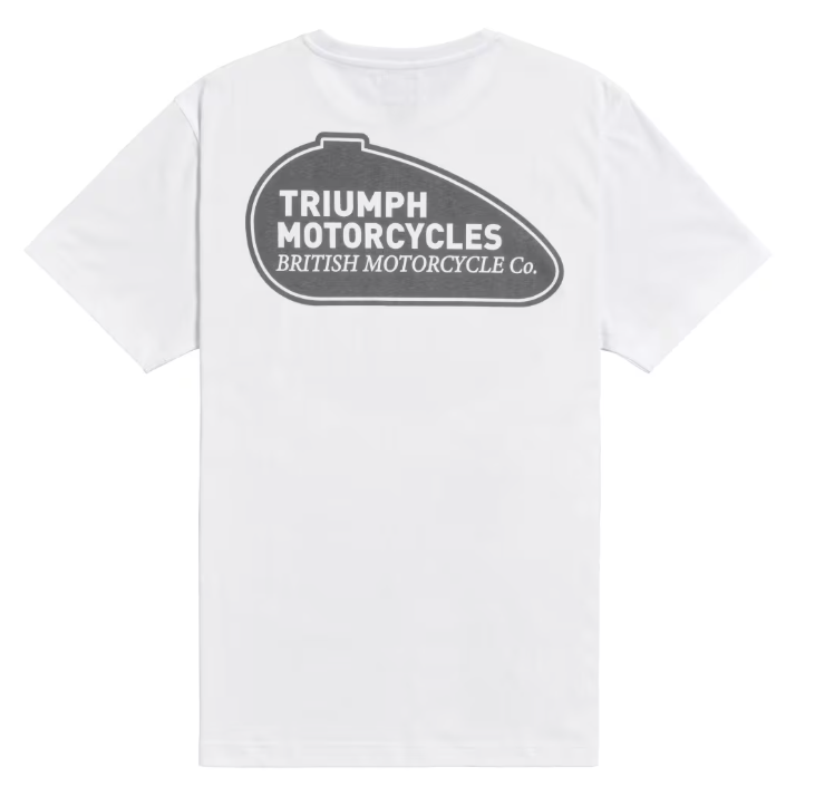 トライアンフＴシャツ：REFUEL T-SHIRT  WHITE