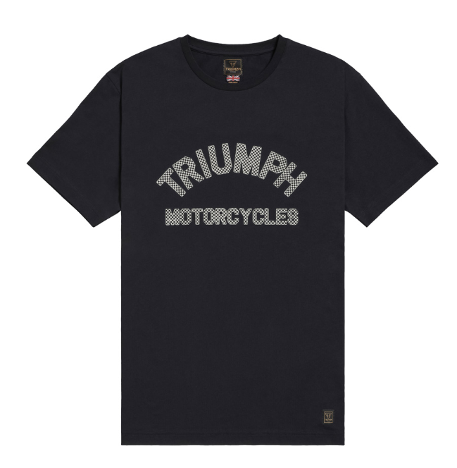 トライアンフＴシャツ：BURNHAM CHECKERBOARD TEE
