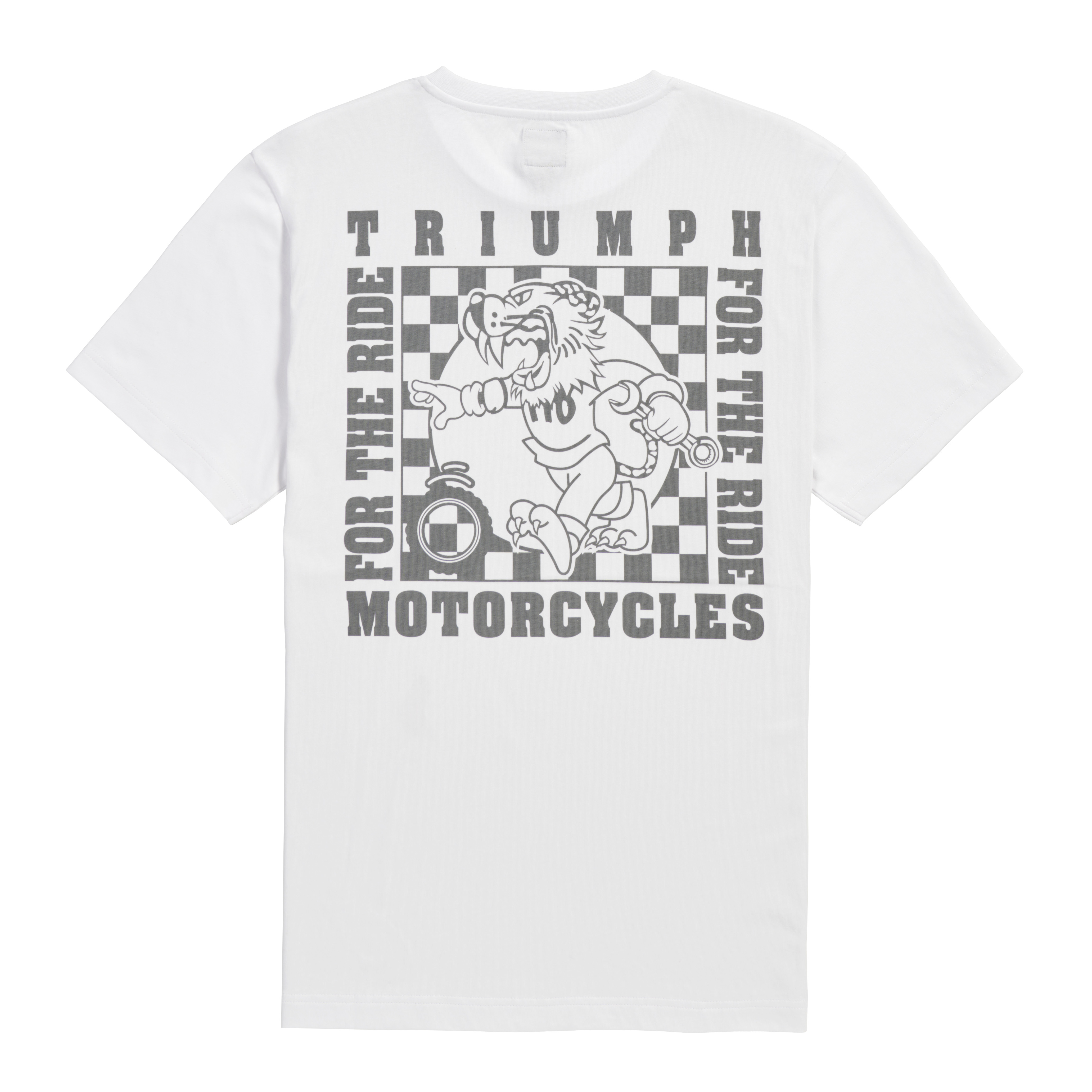 トライアンフＴシャツ：NEW BOOTS TEE WHITE
