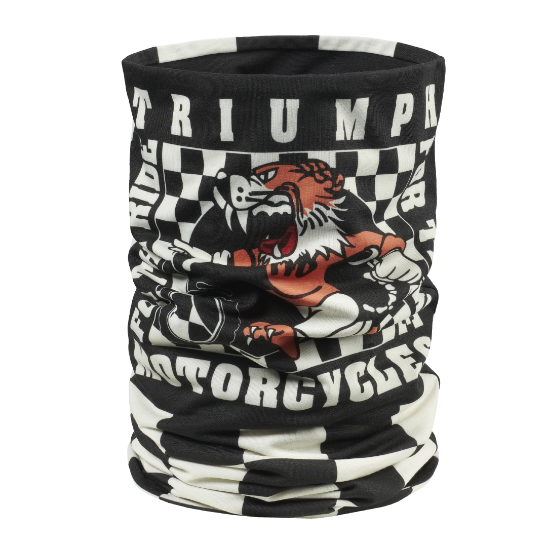 トライアンフネックチューブ：NEW BOOTS NECK TUBE  BLACK/BONE