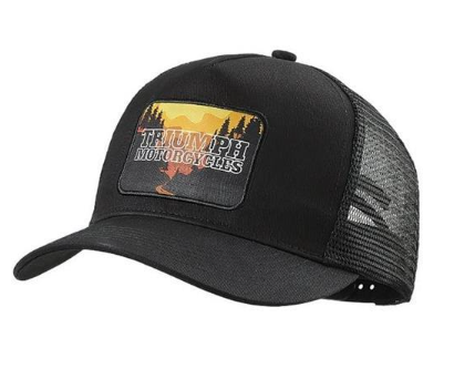 トライアンフメッシュキャップ：ROADTRIP TRUCKER CAP  BLACK