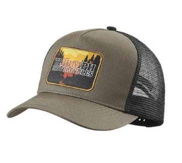 トライアンフメッシュキャップ：ROADTRIP TRUCKER CAP  KHAKI