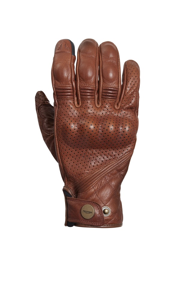トライアンフレザーグローブ：NEWTON GLOVE