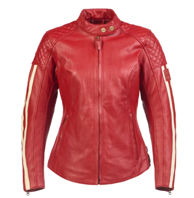 トライアンフレディースジャケット：LADIES BRADDAN SPORT JACKET  RED