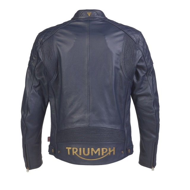 トライアンフジャケット：BRADDAN BLUE JACKET