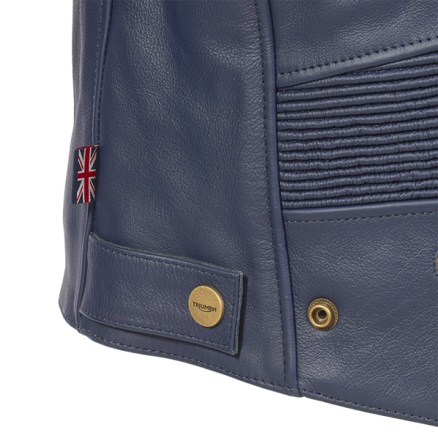 トライアンフジャケット：BRADDAN BLUE JACKET