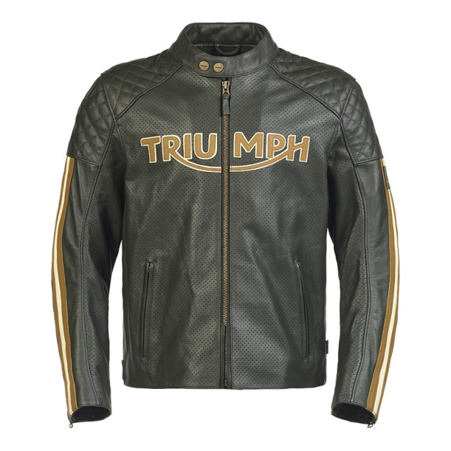 トライアンフジャケット：BRADDAN AIR RACE JACKET RACING GREEN 
