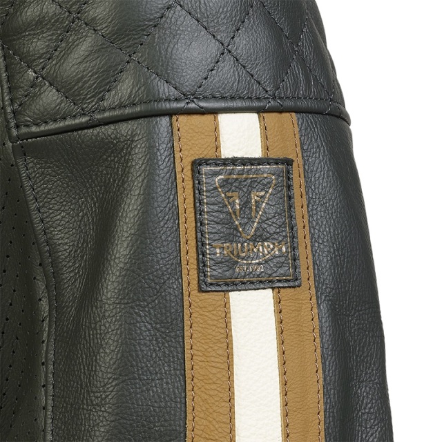 トライアンフジャケット：BRADDAN AIR RACE JACKET RACING GREEN