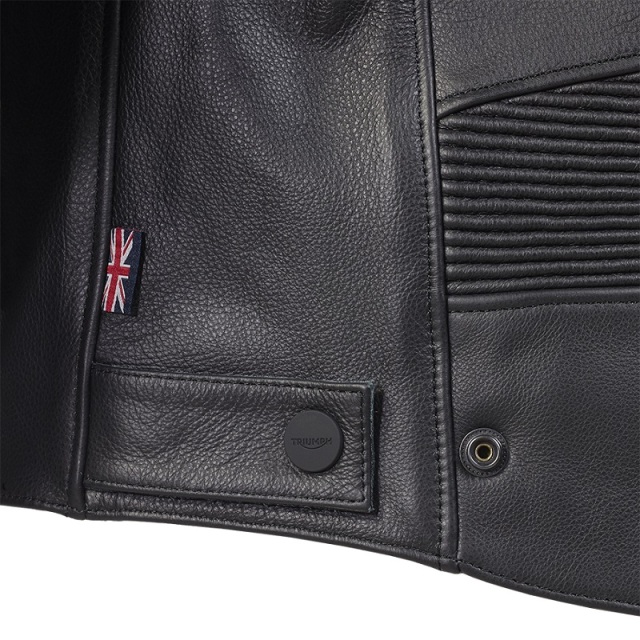 トライアンフジャケット：BRADDAN SPORT JACKET BLACK / GOLD