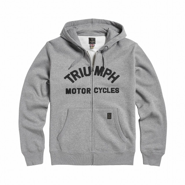 トライアンフフーディー：LAVENHAM SWEAT GREY MELANGE