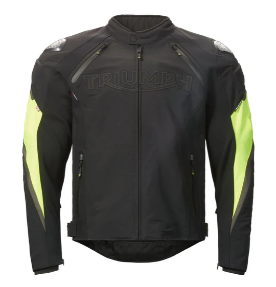 トライアンフジャケット：TRIPLE SPORTS TRITECH JACKET  BLACK / FLURO