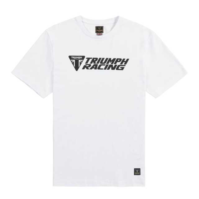トライアンフＴシャツ：RACING TEE White