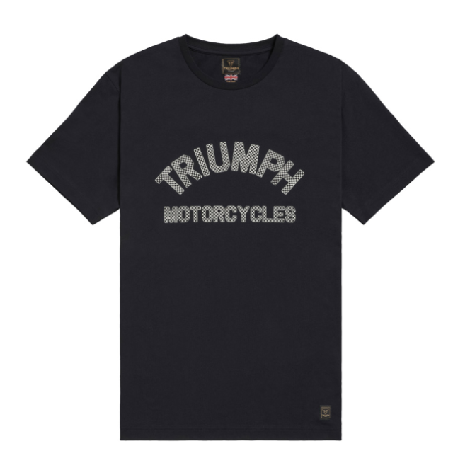トライアンフＴシャツ：BURNHAM CHECKERBOARD TEE
