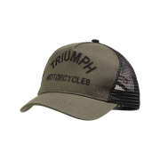 トライアンフメッシュキャップ：COAST CAP - KHAKI/BLACK