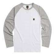 トライアンフ長袖Ｔシャツ：BLACKWELL T-SHIRT - WHITE / GREY MARL