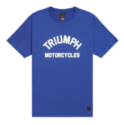 トライアンフＴシャツ：BURNHAM T-SHIRT BLUE