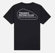 トライアンフＴシャツ：REFUEL T-SHIRT  BLACK