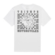 トライアンフＴシャツ：NEW BOOTS TEE WHITE