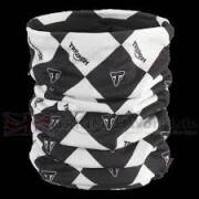 トライアンフネックチューブ：HARLEQUINN NECK TUBE - BLACK / BONE