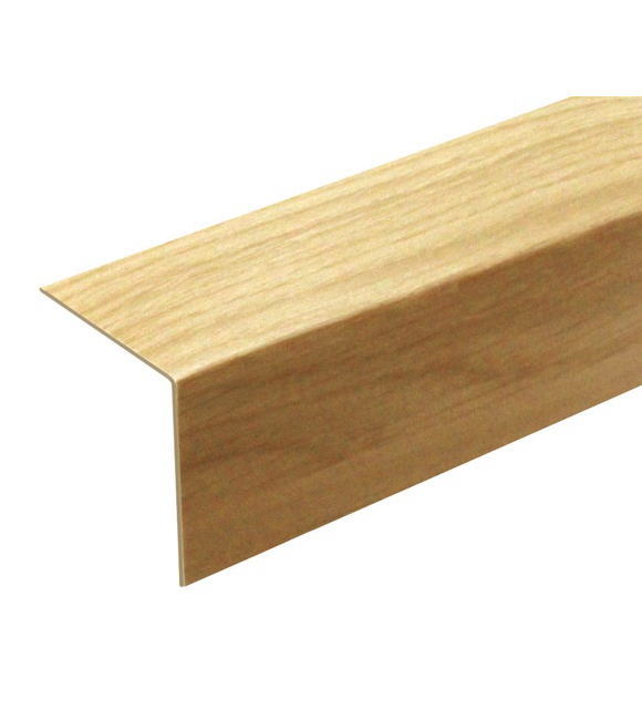 【地区限定送料無料】光モール フリーアングル 50x50ｍｍ　100幅　長さ20ｍ　木目  室内の角部分の保護材や補修材はもちろんお部屋のアクセントとしても使用されています。