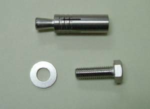 ドライ・ウェイブTC/TD/TE用 コンクリート壁用カットアンカー