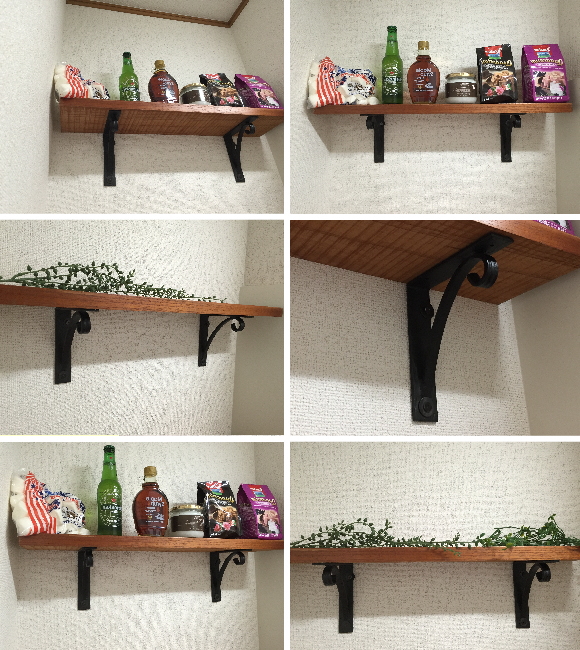 アイアン 棚受け ブロカント アイアン 棚受け ブロカント - メルカリ
