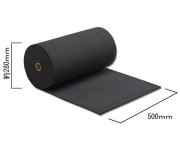 【地域限定送料無料】光　KSBR506-9　スポンジロール巻き　幅500mmｘ厚5mmx長さ9ｍ