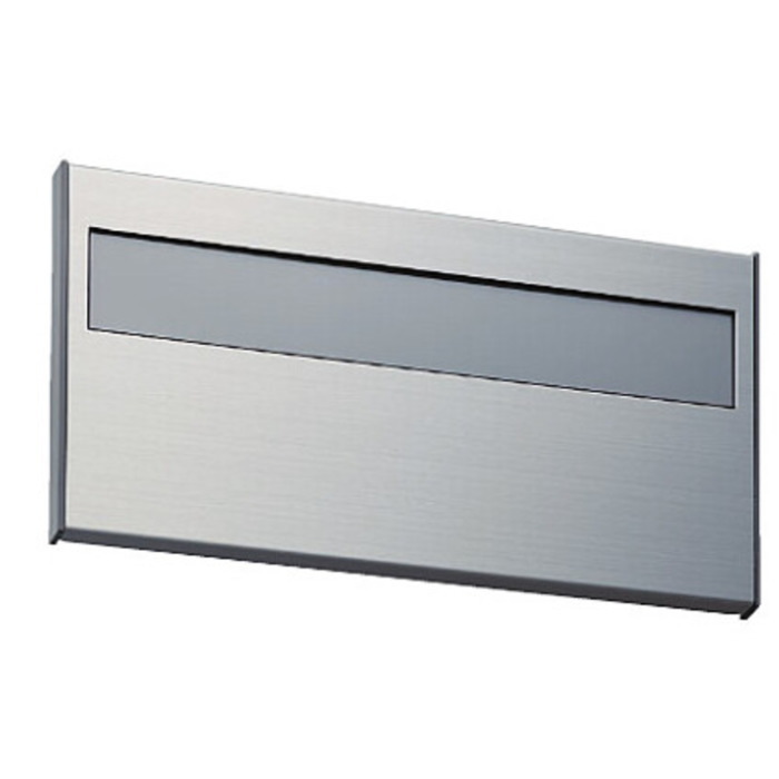 ナスタ NASTA 室名札　KS-NR2S　ステンレスヘアーライン　282ｘ145　ステンレス製。リフォームにも最適