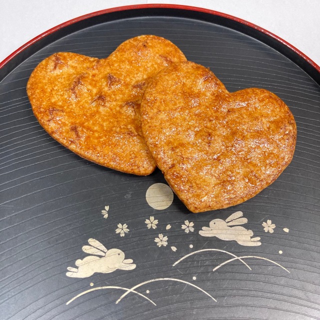 ハートせんべい（1枚）