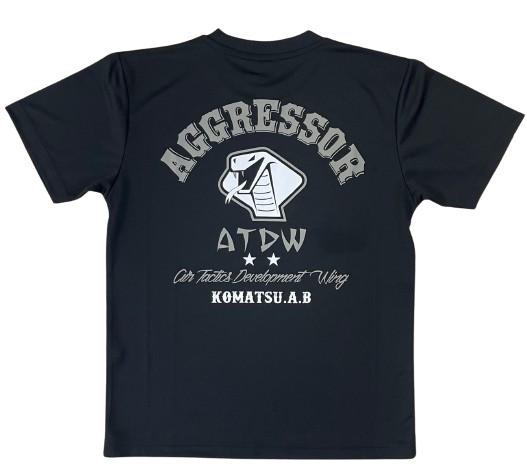 自衛隊グッズ　小松基地　飛行教導群　アグレッサー  コブラ　ATDW  Tシャツ　速乾タイプ