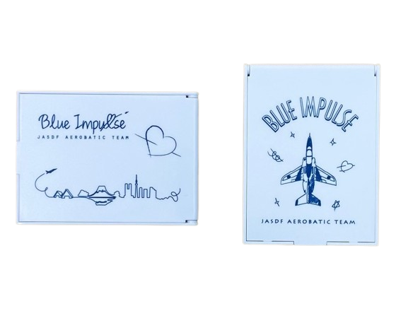 自衛隊グッズ  ミラー　ブルーインパルス　コンパクトミラー　2種