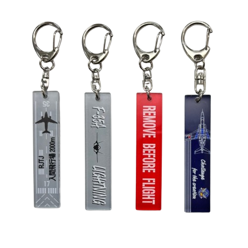 自衛隊グッズ　アクリル　スティック キーホルダー 両面プリント　4種