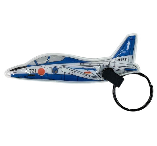 自衛隊グッズ  LEDライト　キーホルダー ブルーインパルス