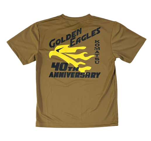 自衛隊グッズ　306飛行隊　ゴールデンイーグル　創設40周年記念　Tシャツ　速乾タイプ